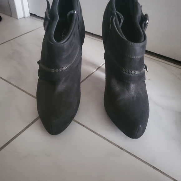 Black Ankle Boots - Picture 2 of 5